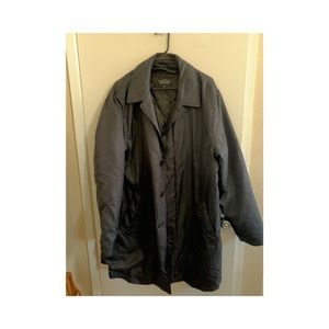 Navy Blue Trench Coat